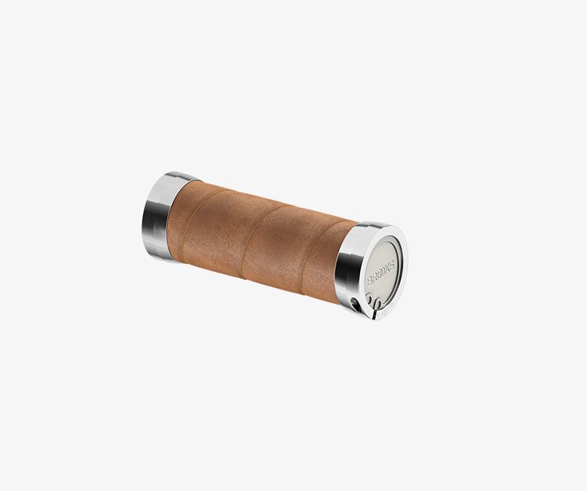 Грипсы Brooks Slender Leather Grips 100/100 Dark Tan