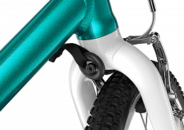Беговел Woom go 1 PLUS metallic turquoise/petrol 14"