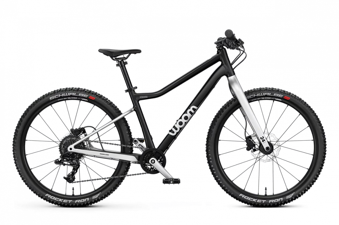 Детский велосипед Woom off 5 black 24”