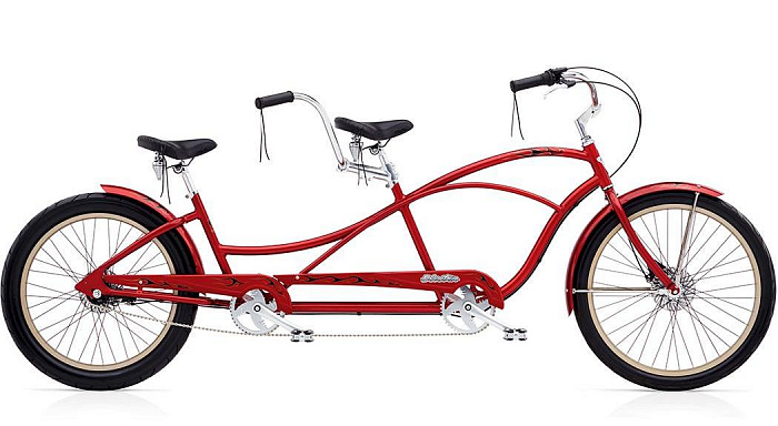 Велосипед Electra Hell Betty Tandem 7i Red