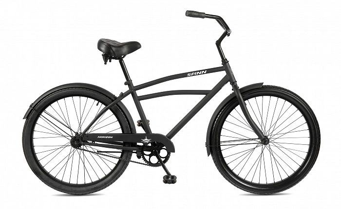 Велосипед круизер Spinn Horizon 1-speed Matte Black