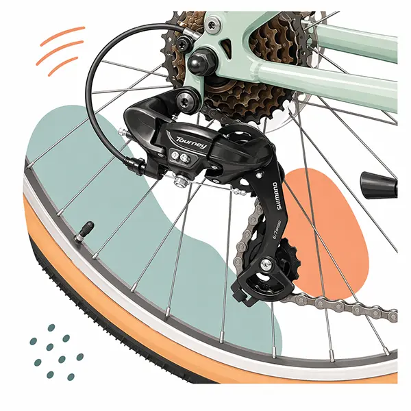 Задний переключатель Shimano