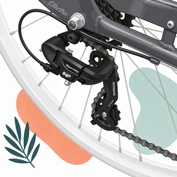 Задний переключатель Shimano