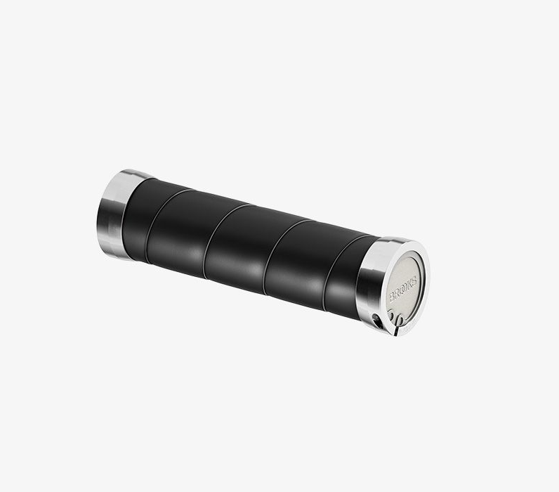 Грипсы Brooks Slender Leather Grips 130/130 Black