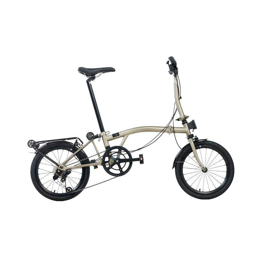 Складной велосипед BIKE'S SE Titanium Grey