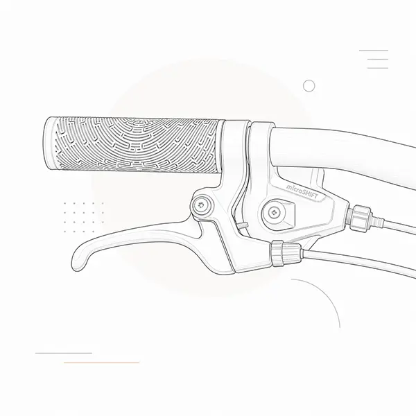 Манетки и переключатель Microshift