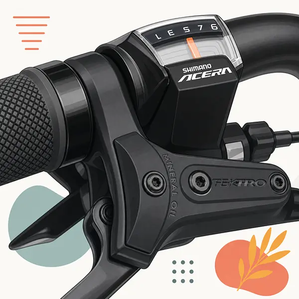 Переключатель передач Shimano Acera Rapid Fire Plus