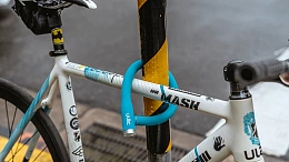 Велосипедный замок Ulac Berlin Si Cable Lock Sky Blue