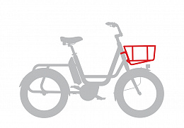 Корзина для велосипеда Benno City Front Basket Black