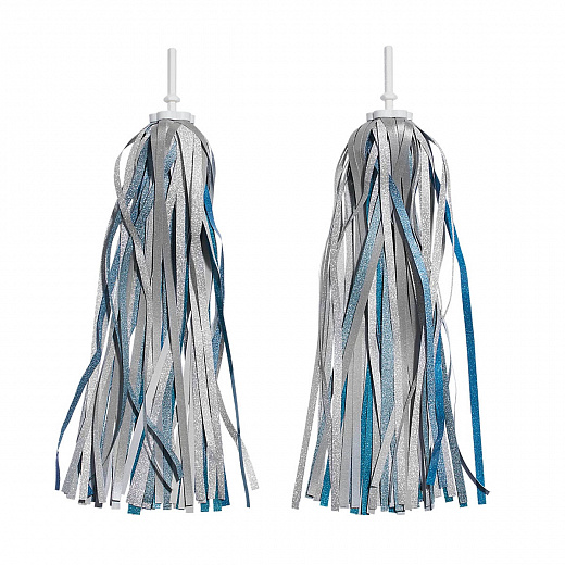 Ленты на руль Electra Handlebar Streamers Reflective Blue