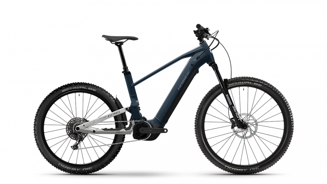 Электровелосипед Haibike AllTrail 4 Nebular Royal Blue M