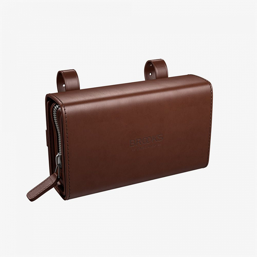 Сумка для велосипеда Brooks D-Shaped Saddle Bag Brown