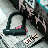 Велосипедный замок Ulac Brooklyn Steel Shackle Lock Black