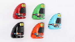 Велосипедный замок Ulac Air Alarm Combo Disc Lock Red