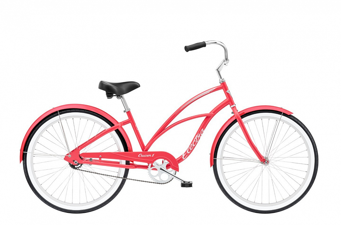 Велосипед Electra Cruiser 1 Step Thru Hibiscus Red
