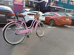 Велосипед круизер Spinn Charm 1-speed Soft Pink (Garage Vintage)*