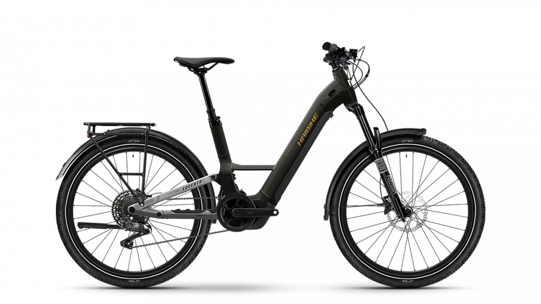 Электровелосипед Haibike Adventure 6 M Black\Chrome Low