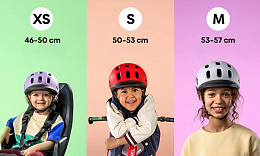 Детский шлем Woom READY Kids' Helmet lilac XS
