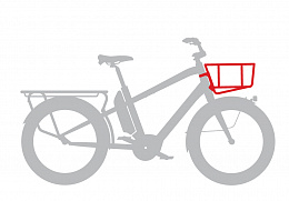 Корзина для велосипеда Benno City Front Basket Black