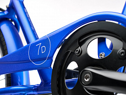 Велосипед Electra Townie Original 7D EQ Step Over Hyper Blue