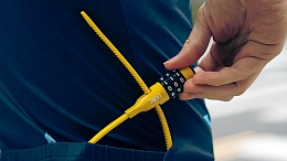 Велосипедный замок Ulac Air Just Z-tie Lock Combo Black